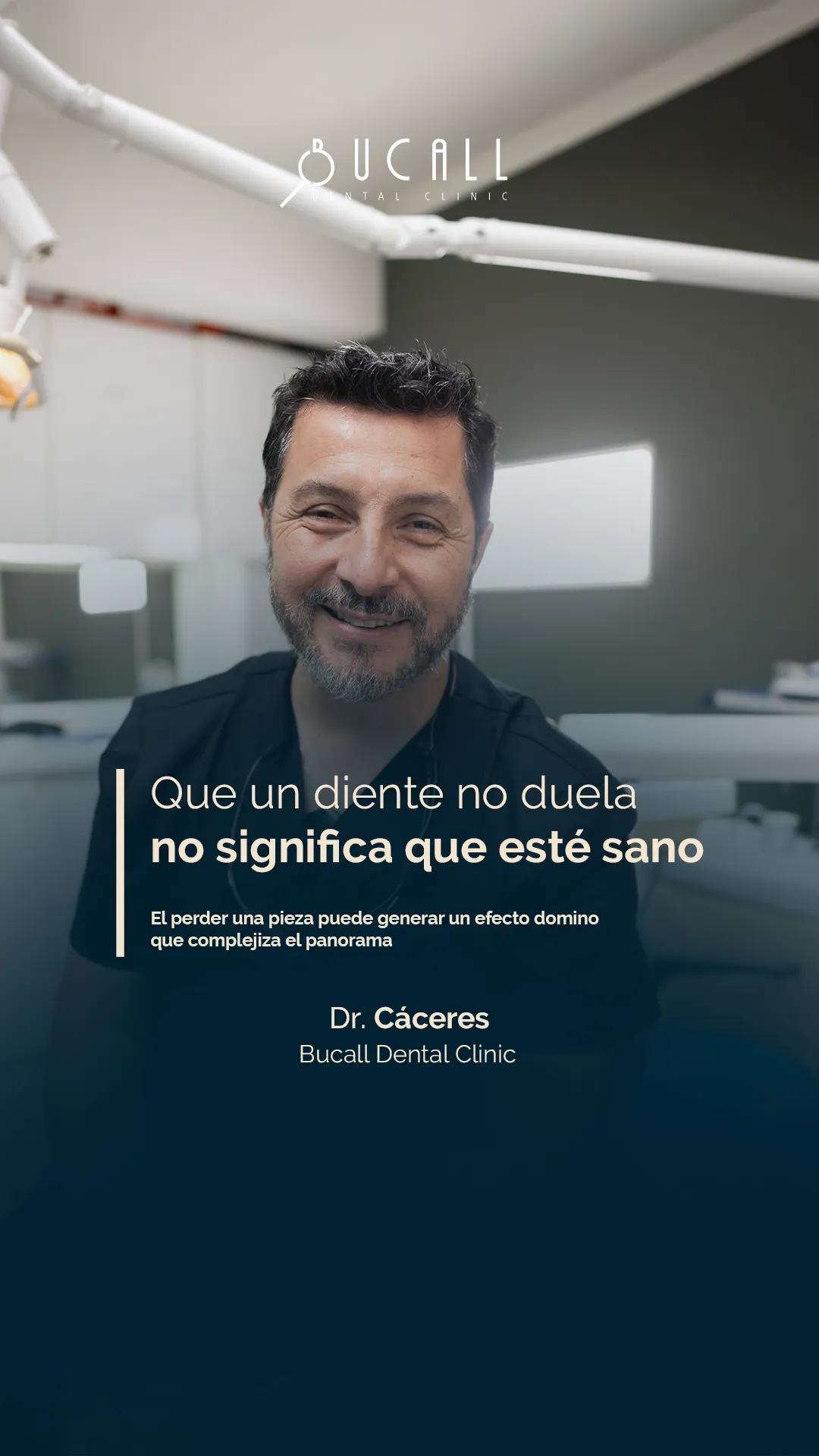 Pieza de diseño producida para Bucall Clinic