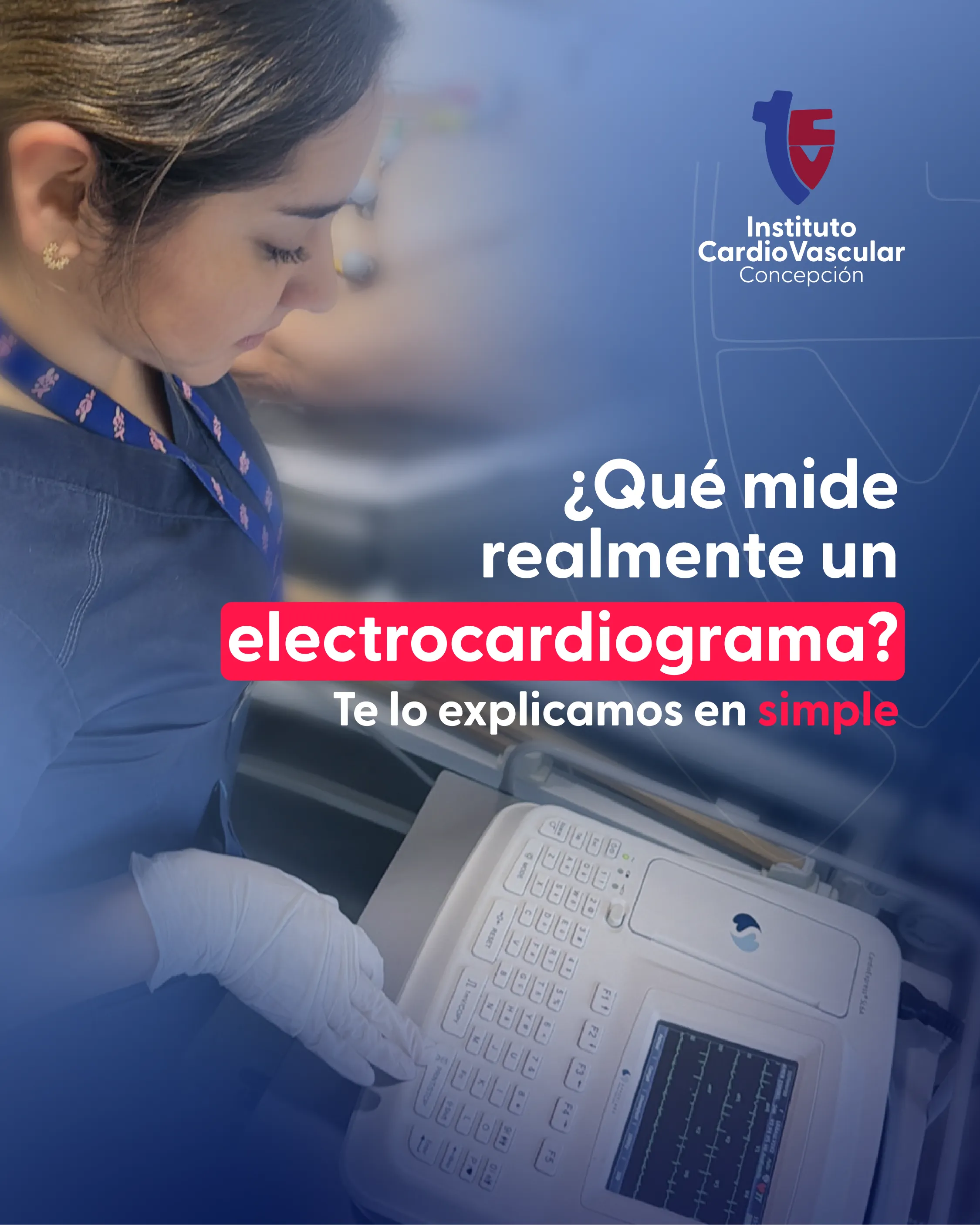 Pieza de diseño para Instituto Cardiovascular